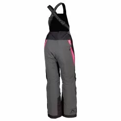 Klim Women's Strata Bib -Hot Sale Klim Store 3149 000Asphalt KnockoutPink 02