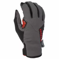 Klim Inversion Gloves -Hot Sale Klim Store 3161 003 Asphalt HighRiskRed 01