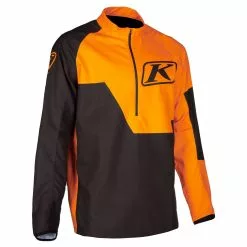 Klim Revolt 1/4 Zip Pullover -Hot Sale Klim Store 3214 006 Black 20 20Strike 20Orange 05