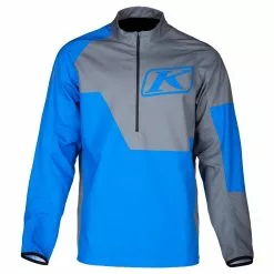 Klim Revolt 1/4 Zip Pullover -Hot Sale Klim Store 3214 006 Electric 20Blue 20Lemonade 20 20Castlerock 03
