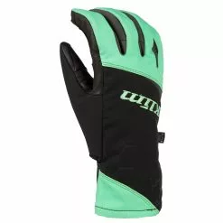 Klim Women's Bombshell Glove 12 Klim Women's Bombshell Glove -Hot Sale Klim Store 3229 001 Black 20 20Wintermint 01