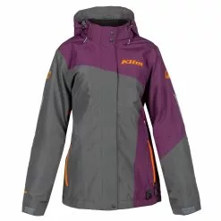 Klim Women's Allure Jackets -Hot Sale Klim Store 3369 007 DeepPurple Asphalt 03