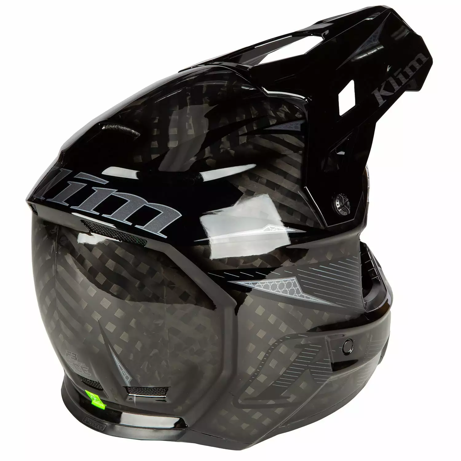 Klim F3 Carbon Pro Striker Off-road Helmet ECE 4 Klim F3 Carbon Pro Striker Off-road Helmet ECE - Image 2