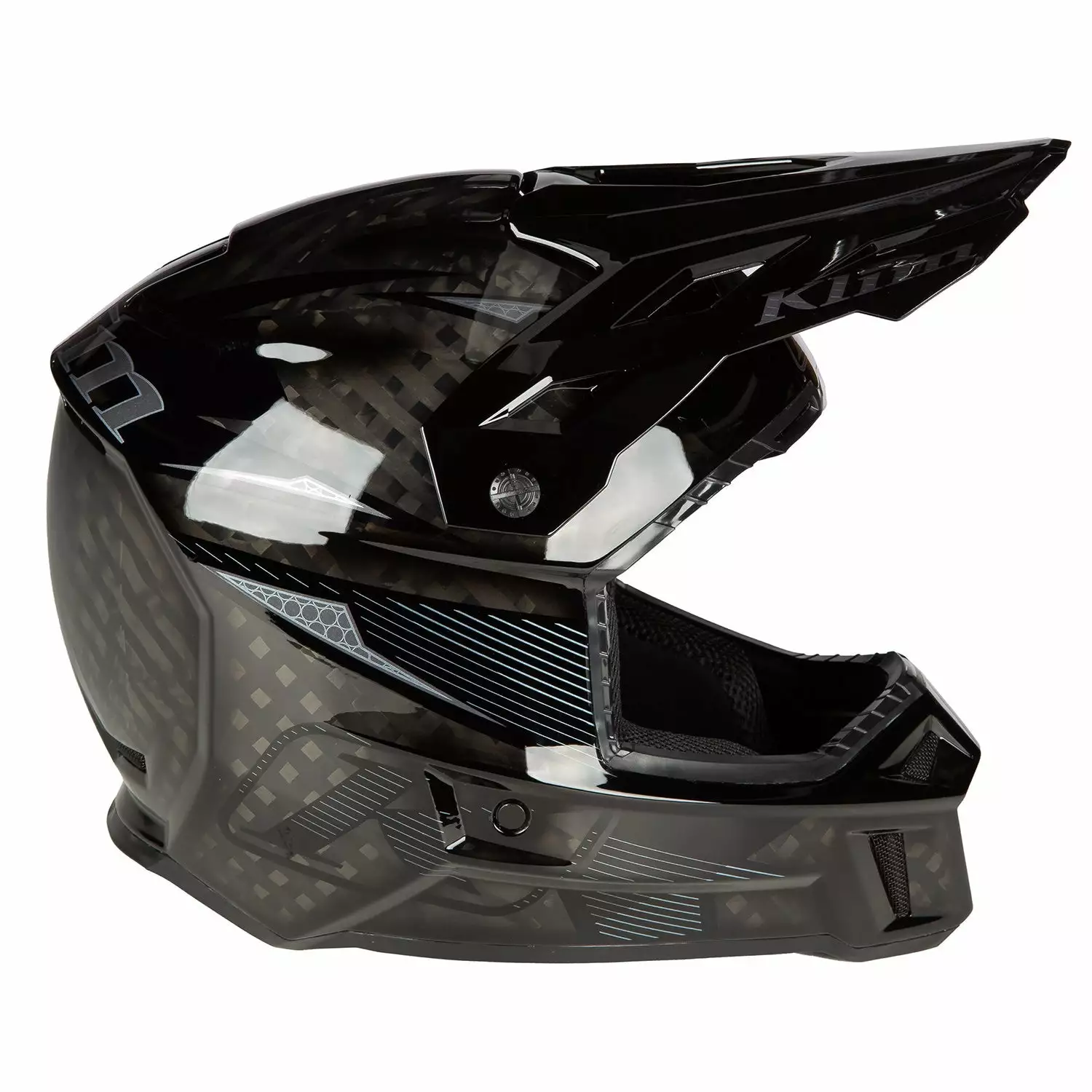 Klim F3 Carbon Pro Striker Off-road Helmet ECE 6 Klim F3 Carbon Pro Striker Off-road Helmet ECE - Image 4