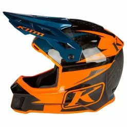 Klim F3 Carbon Pro Striker Off-road Helmet ECE 32 Klim F3 Carbon Pro Striker Off-road Helmet ECE -Hot Sale Klim Store 3564 000 Striker 20Petrol 20Orange 03