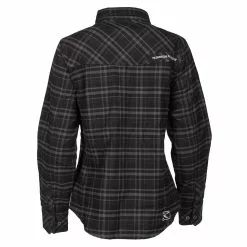 Klim Women's Upland Flannel Shirt 31 Klim Women's Upland Flannel Shirt -Hot Sale Klim Store 3681 000 Black 20 20Asphalt 04