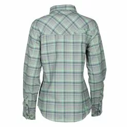 Klim Women's Upland Flannel Shirt 21 Klim Women's Upland Flannel Shirt -Hot Sale Klim Store 3681 000 Monument 20Gray 20 20Wintermint 04