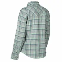 Klim Women's Upland Flannel Shirt 23 Klim Women's Upland Flannel Shirt -Hot Sale Klim Store 3681 000 Monument 20Gray 20 20Wintermint 06