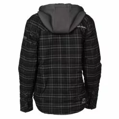 Klim Women's Upland Insulated Flannel Shirt -Hot Sale Klim Store 3682 000 Black 20 20Asphalt 04