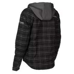 Klim Women's Upland Insulated Flannel Shirt -Hot Sale Klim Store 3682 000 Black 20 20Asphalt 06