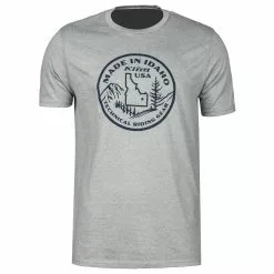 Klim Made In Idaho T Shirts -Hot Sale Klim Store 3704 000 Gray 01