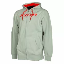Klim Shadow Zip-Up Hoodie -Hot Sale Klim Store 3708 000 Slate 20Gray 20 20Fiery 20Red 01