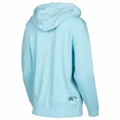 Klim Women's Dusk Zip Up Hoodie -Hot Sale Klim Store 3709 000 Crystal 20Blue 20 20Asphalt 02