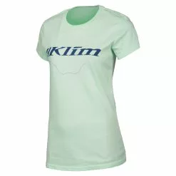 Klim Women's Excel Short Sleeve Tees -Hot Sale Klim Store 3779 001 Mint Navy 01