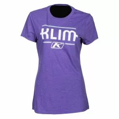 Klim Women's Kute Corp Short Sleeve Tees -Hot Sale Klim Store 3783 001 Purple 20 20Monument 01