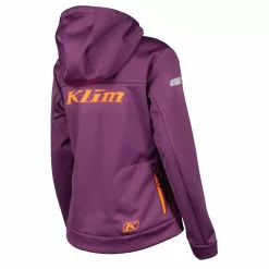 Klim Women's Evolution Hoodies 29 Klim Women's Evolution Hoodies -Hot Sale Klim Store 3788 001 DeepPurple StrikeOrange 02