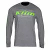Klim K Corp Long Sleeve Tees -Hot Sale Klim Store 3791 000 Charcoal 20 20Electrik 20Gecko 01