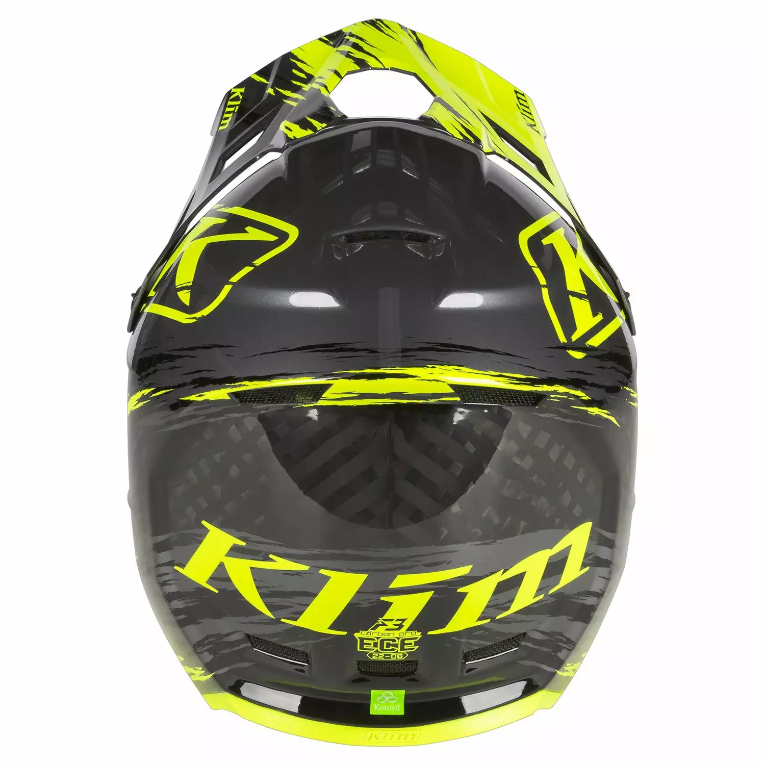 Klim F3 Carbon Pro Thrashed Helmet - ECE 16 Klim F3 Carbon Pro Thrashed Helmet - ECE - Image 14