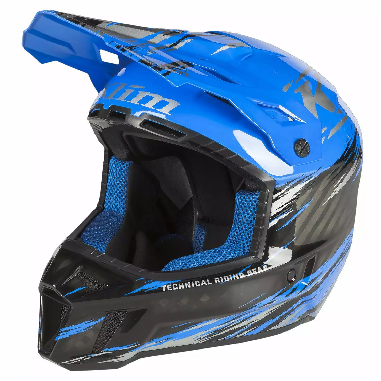 Klim F3 Carbon Pro Thrashed Helmet - ECE 3 Klim F3 Carbon Pro Thrashed Helmet - ECE