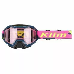 Klim Viper Raid Snow Googles -Hot Sale Klim Store 3902 000 Raid 20Petrol 20Lt 20Pink 20Tint 01