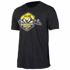 Klim Backcountry Edition Short Sleeve Tees -Hot Sale Klim Store 3961 001 Black 20 20Yellow 03