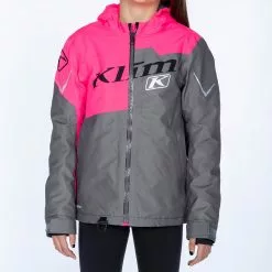 Klim Instinct Youth Jackets 11 Klim Instinct Youth Jackets -Hot Sale Klim Store 4040 Y04 Knockout 20Pink 20 20Castlerock 20Gray 01