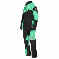 Klim Women's Shredsa One-piece -Hot Sale Klim Store 4060 000 Black 20 20Wintermint 01 757f3916 b640 4f0f a1d9 0eaf35ea99db