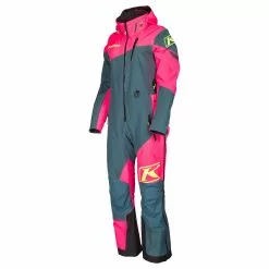 Klim Women's Shredsa One-piece -Hot Sale Klim Store 4060 000 Petrol 20 20Knockout 20Pink 01