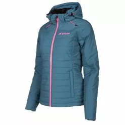 Klim Women's Waverly Jacket 40 Klim Women's Waverly Jacket -Hot Sale Klim Store 4082 005 Petrol 20 20Knockout 20Pink 01