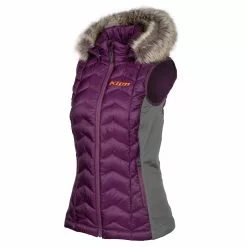 Klim Women's Arise Vests -Hot Sale Klim Store 4083 001 DeepPurple StrikeOrange 01