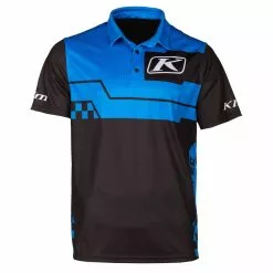 Klim Launch Polo -Hot Sale Klim Store 4100 003 Electric 20Blue 20Lemonade 20 20Black 03